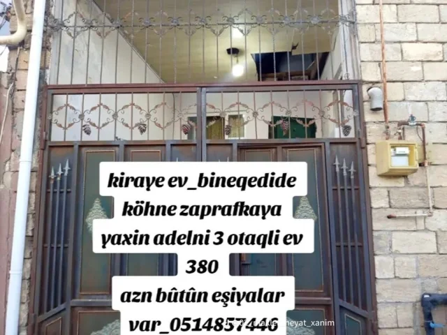 Kirayə verilir