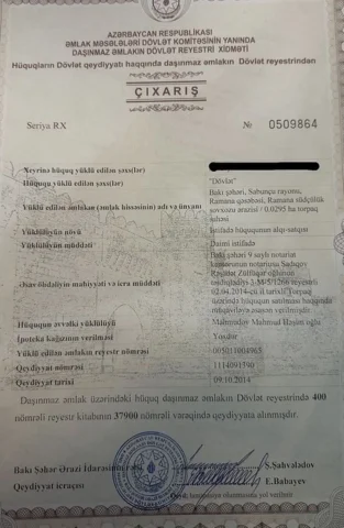 Torpaq sahəsi Satılır