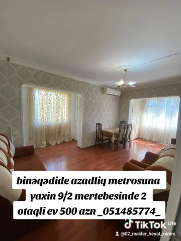 Mənzil Kirayə verilir