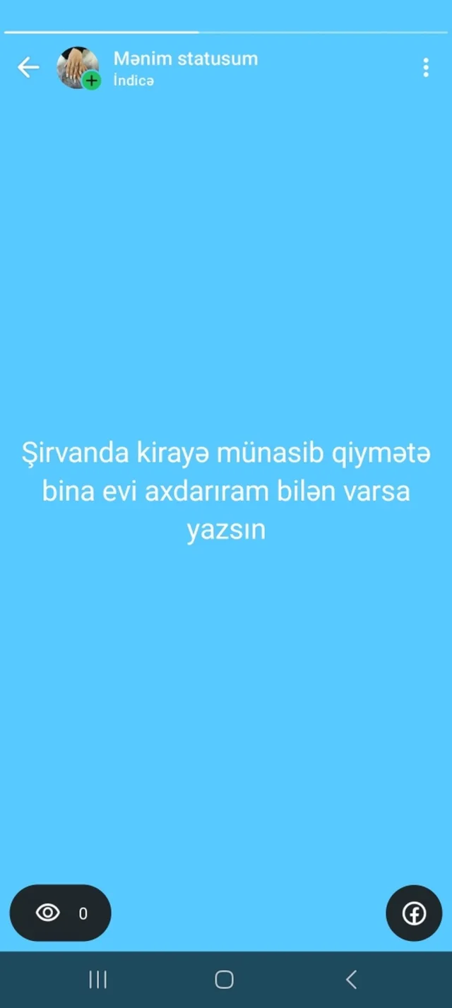 Mənzil Kirayə verilir